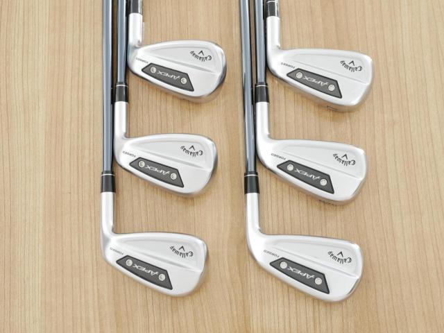 Iron set : Callaway : ชุดเหล็ก Callaway APEX Ai300 Forged (รุ่นล่าสุด ออกปี 2024) มีเหล็ก 5-Pw (6 ชิ้น) ก้านกราไฟต์ UST Mamiya RECOIL DART 6 Flex R