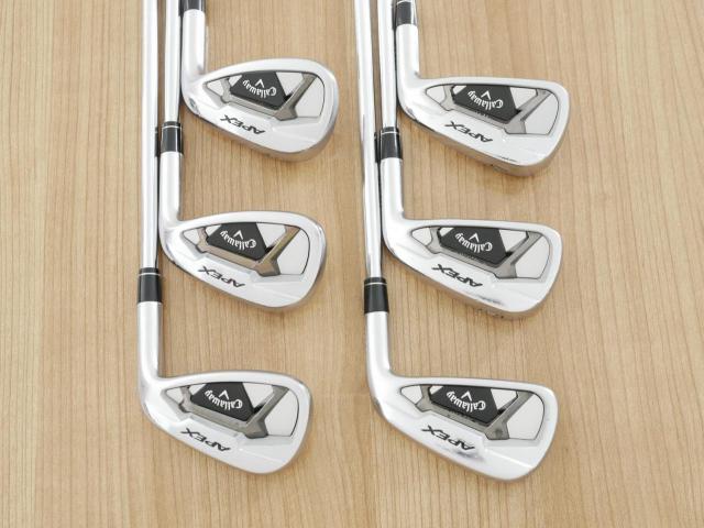 Iron set : Callaway : ชุดเหล็ก Callaway APEX Forged (รุ่นปี 2022) มีเหล็ก 5-Pw (6 ชิ้น) ก้านเหล็ก NS Pro ZELOS 8 Flex S