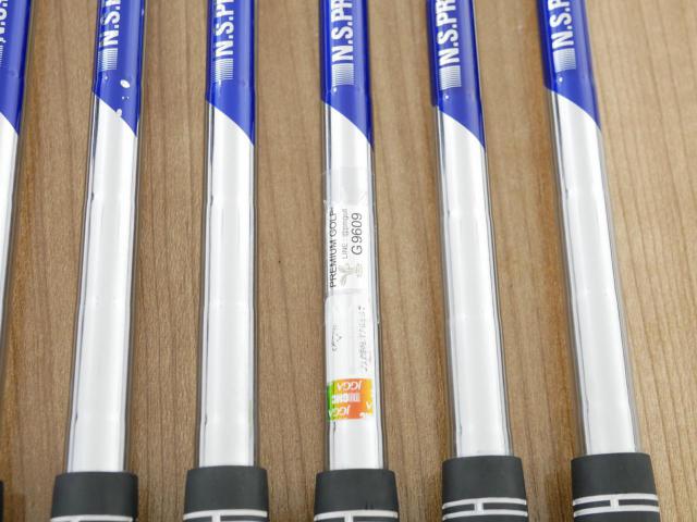 Iron set : Callaway : ชุดเหล็ก Callaway APEX Forged (รุ่นปี 2022) มีเหล็ก 5-Pw (6 ชิ้น) ก้านเหล็ก NS Pro ZELOS 8 Flex S