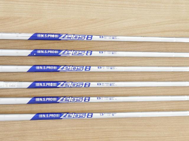 Iron set : Callaway : ชุดเหล็ก Callaway APEX Forged (รุ่นปี 2022) มีเหล็ก 5-Pw (6 ชิ้น) ก้านเหล็ก NS Pro ZELOS 8 Flex S