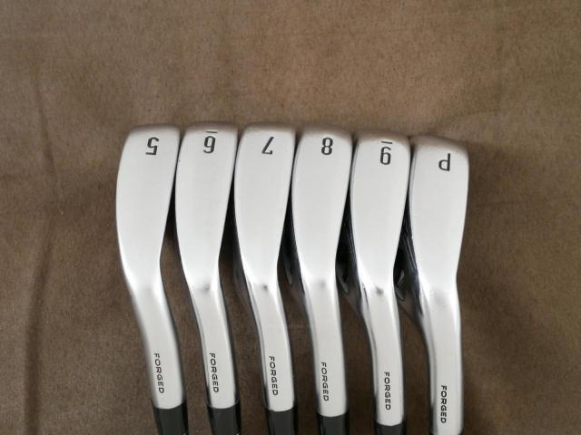 Iron set : Callaway : ชุดเหล็ก Callaway APEX Forged (รุ่นปี 2022) มีเหล็ก 5-Pw (6 ชิ้น) ก้านเหล็ก NS Pro ZELOS 8 Flex S