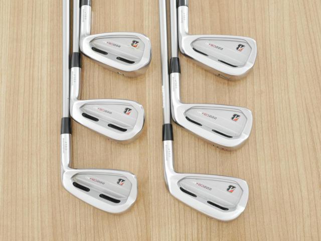 Iron set : Bridgestone : ชุดเหล็ก Bridgestone 222CB+ Forged (ออกปี 2022 นุ่ม แน่น) มีเหล็ก 5-Pw (6 ชิ้น) ก้านกราไฟต์ Fujikura MCI B70 Flex S