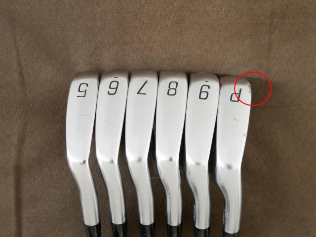 Iron set : Bridgestone : ชุดเหล็ก Bridgestone 222CB+ Forged (ออกปี 2022 นุ่ม แน่น) มีเหล็ก 5-Pw (6 ชิ้น) ก้านกราไฟต์ Fujikura MCI B70 Flex S