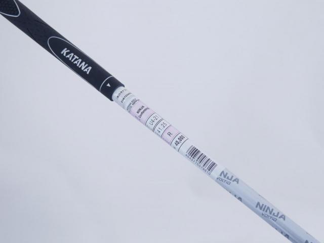 Fairway Wood : Katana : ไม้กระเทย Katana NINJA UT 2020 (ตัวท๊อป ออกปี 2020) Loft 21 Flex R