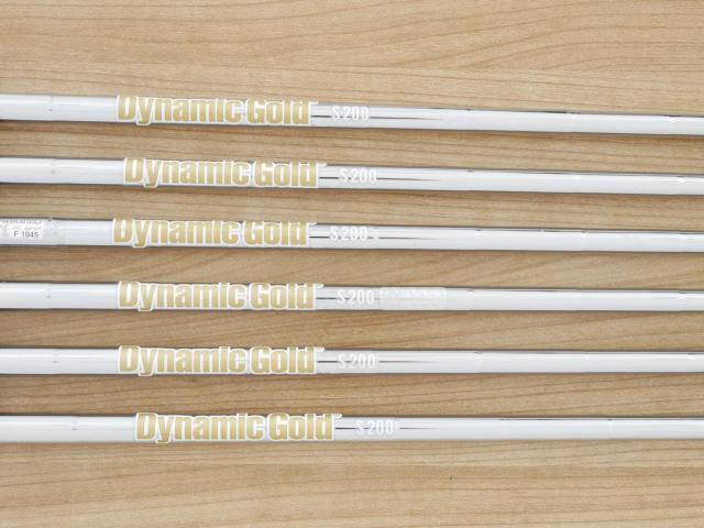 Iron set : PRGR : ชุดเหล็ก PRGR RS Titanium Face (ออกปี 2017 ตีไกล) มีเหล็ก 6-Pw,Aw (6 ชิ้น) ก้านเหล็ก Dynamic Gold S200
