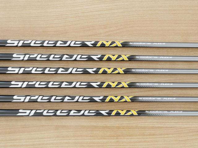 Iron set : Other Brand : ชุดเหล็ก Cobra King LTDx ONE LENGTH มีเหล็ก 6-Pw,Aw (6 ชิ้น) ก้านกราไฟต์ Fujikura Speeder NX Flex R