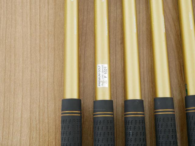 Iron set : Katana : ชุดเหล็ก Katana Voltio NINJA 880Hi Gold (รุ่นท็อปสุด ปี 2018 ตีง่าย ไกล สวยมากๆ) มีเหล็ก 7-Pw,Aw,Sw (6 ชิ้น) ก้านกราไฟต์ Fujikura Speeder 361 Flex R