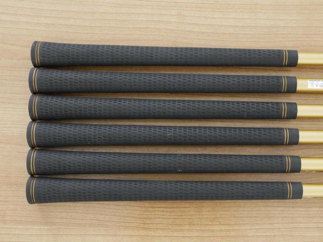 Iron set : Katana : ชุดเหล็ก Katana Voltio NINJA 880Hi Gold (รุ่นท็อปสุด ปี 2018 ตีง่าย ไกล สวยมากๆ) มีเหล็ก 7-Pw,Aw,Sw (6 ชิ้น) ก้านกราไฟต์ Fujikura Speeder 361 Flex R