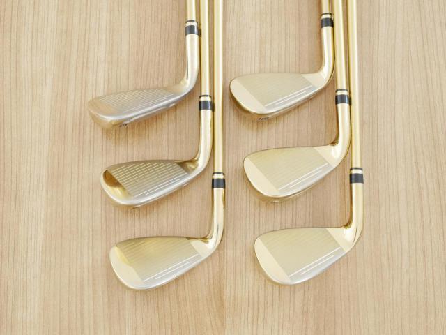 Iron set : Katana : ชุดเหล็ก Katana Voltio NINJA 880Hi Gold (รุ่นท็อปสุด ปี 2018 ตีง่าย ไกล สวยมากๆ) มีเหล็ก 7-Pw,Aw,Sw (6 ชิ้น) ก้านกราไฟต์ Fujikura Speeder 361 Flex R