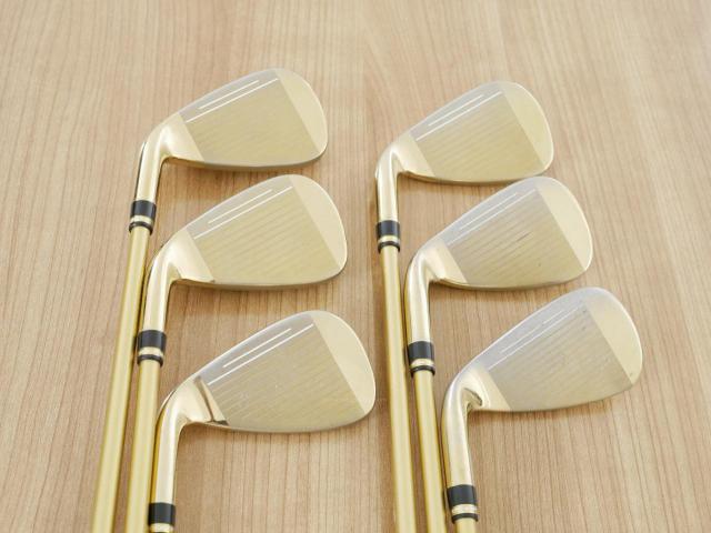 Iron set : Katana : ชุดเหล็ก Katana Voltio NINJA 880Hi Gold (รุ่นท็อปสุด ปี 2018 ตีง่าย ไกล สวยมากๆ) มีเหล็ก 7-Pw,Aw,Sw (6 ชิ้น) ก้านกราไฟต์ Fujikura Speeder 361 Flex R