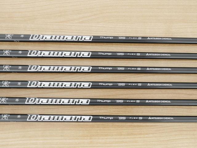 Iron set : Taylormade : ชุดเหล็ก Taylormade P770 Forged (รุ่นปี 2023 นุ่ม แน่น)  มีเหล็ก 5-Pw (6 ชิ้น) ก้านกราไฟต์ Mitsubishi Diamana Thump i95 Flex S