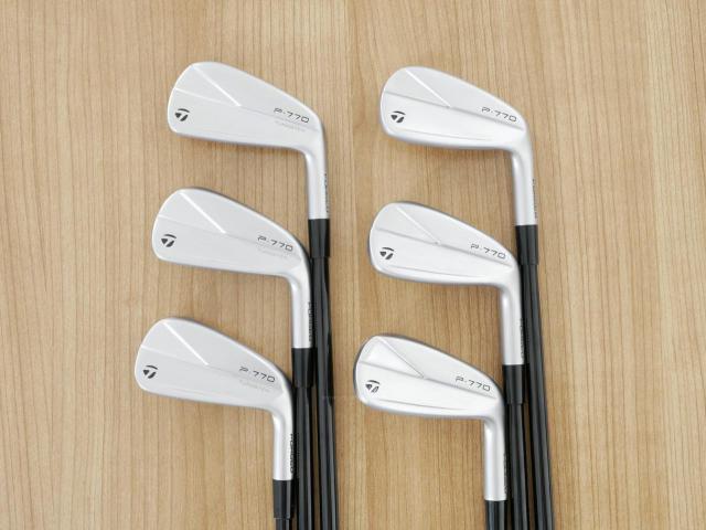 Iron set : Taylormade : ชุดเหล็ก Taylormade P770 Forged (รุ่นปี 2023 นุ่ม แน่น)  มีเหล็ก 5-Pw (6 ชิ้น) ก้านกราไฟต์ Mitsubishi Diamana Thump i95 Flex S