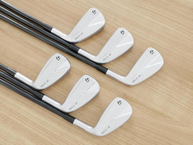 Iron set : Taylormade : ชุดเหล็ก Taylormade P770 Forged (รุ่นปี 2023 นุ่ม แน่น)  มีเหล็ก 5-Pw (6 ชิ้น) ก้านกราไฟต์ Mitsubishi Diamana Thump i95 Flex S