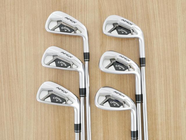 Iron set : Callaway : ชุดเหล็ก Callaway APEX Forged (รุ่นปี 2022) มีเหล็ก 5-Pw (6 ชิ้น) ก้านเหล็ก NS Pro 950 NEO Flex S
