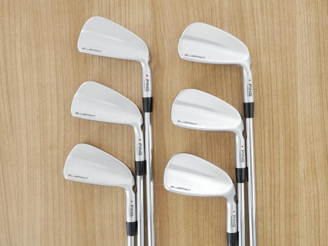 Iron set : Ping : ชุดเหล็ก Ping Blueprint T Forged (รุ่นล่าสุด ออกปี 2024 นุ่ม คม) มีเหล็ก 5-Pw (6 ชิ้น) ก้านเหล็ก NS Pro Modus 115 Flex S