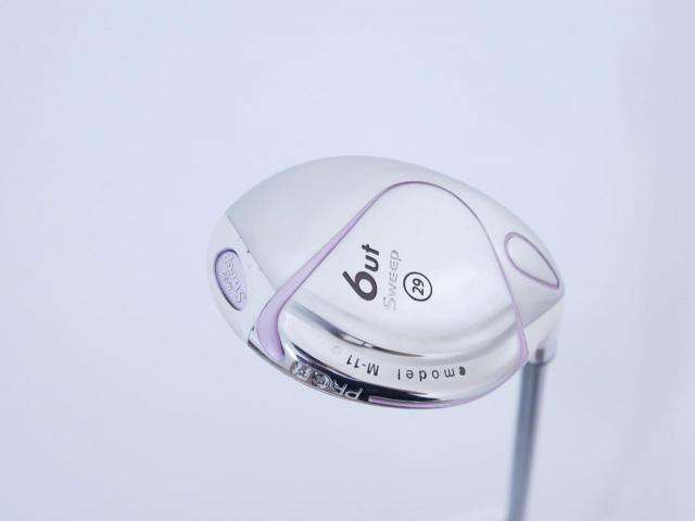 Lady club : All : ไม้กระเทย PRGR Sweep Loft 29 Flex L (M-30)