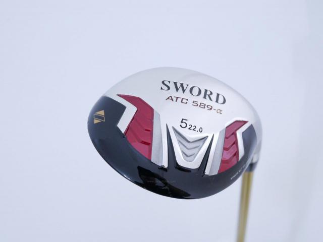 Fairway Wood : Katana : ไม้กระเทย Katana Sword ATC-589a (ปี 2015) Loft 22 ก้าน Speeder 589 Flex SR