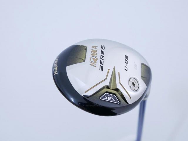 Fairway Wood : Honma : ไม้กระเทย Honma Beres U-03 (ปี 2016) Loft 19 ก้าน ARMRQ 8 (54) Flex R (2 ดาว)