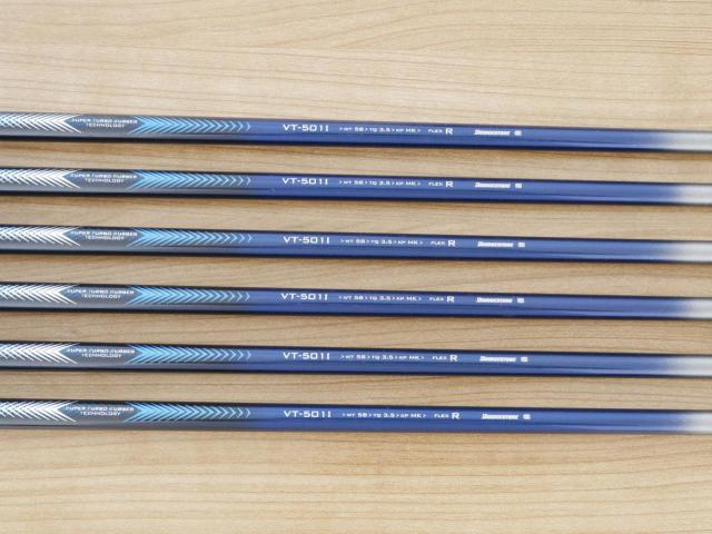 Iron set : Tourstage : ชุดเหล็ก Tourstage VIQ มีเหล็ก 5-Pw (6 ชิ้น) ก้านกราไฟต์ FLex R