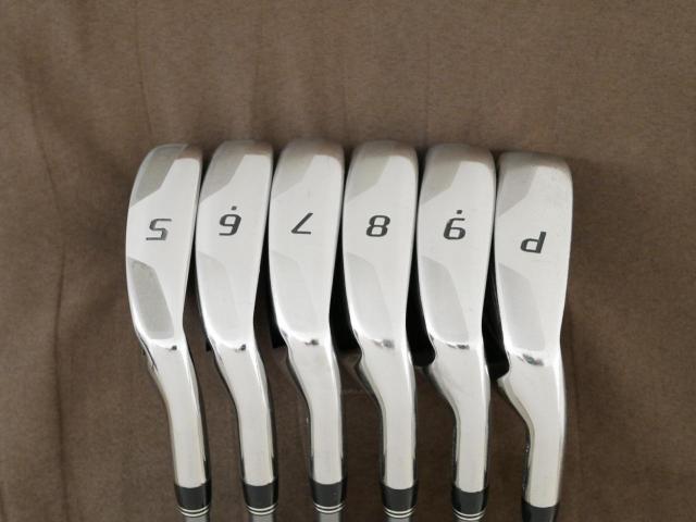 Iron set : Tourstage : ชุดเหล็ก Tourstage VIQ มีเหล็ก 5-Pw (6 ชิ้น) ก้านกราไฟต์ FLex R