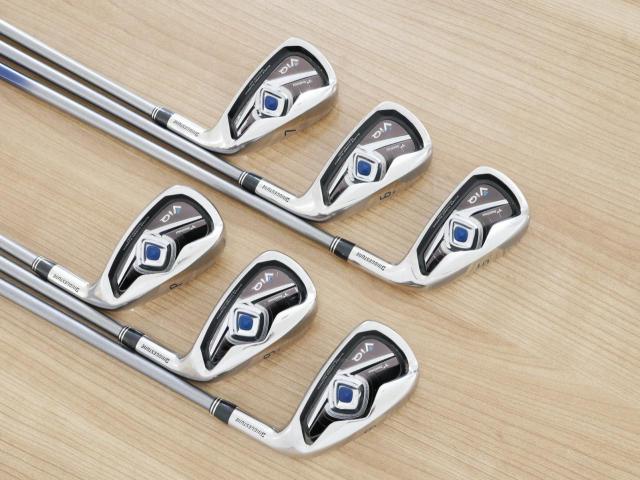 Iron set : Tourstage : ชุดเหล็ก Tourstage VIQ มีเหล็ก 5-Pw (6 ชิ้น) ก้านกราไฟต์ FLex R
