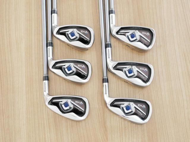 Iron set : Tourstage : ชุดเหล็ก Tourstage VIQ มีเหล็ก 5-Pw (6 ชิ้น) ก้านกราไฟต์ FLex R