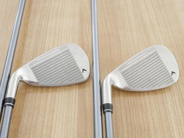 Iron set : Callaway : ชุดเหล็ก Callaway FT i-brid มีเหล็ก 7-Pw (4 ชิ้น) ก้านกราไฟต์ Flex R