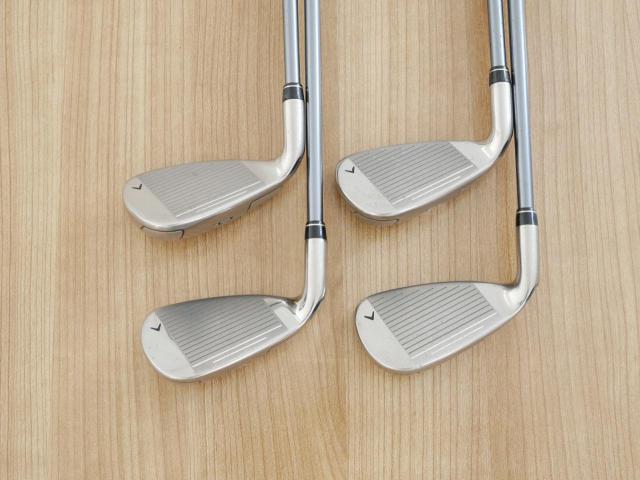 Iron set : Callaway : ชุดเหล็ก Callaway FT i-brid มีเหล็ก 7-Pw (4 ชิ้น) ก้านกราไฟต์ Flex R