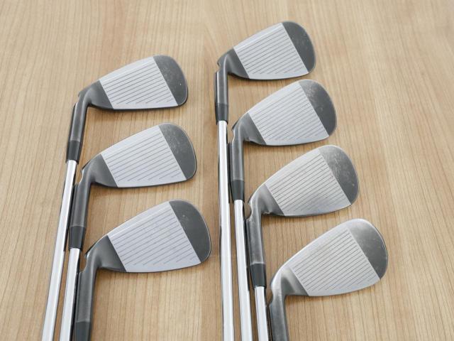 Iron set : Ping : ชุดเหล็ก Ping G710 (ปี 2021 Japan Spec. ใบใหญ่ ง่ายที่สุด ไกลที่สุดของ Ping) มีเหล็ก 6-Pw,Aw,Sw (7 ชิ้น)  ก้านเหล็ก NS Pro 950 NEO Flex R