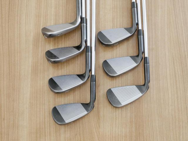 Iron set : Ping : ชุดเหล็ก Ping G710 (ปี 2021 Japan Spec. ใบใหญ่ ง่ายที่สุด ไกลที่สุดของ Ping) มีเหล็ก 6-Pw,Aw,Sw (7 ชิ้น)  ก้านเหล็ก NS Pro 950 NEO Flex R