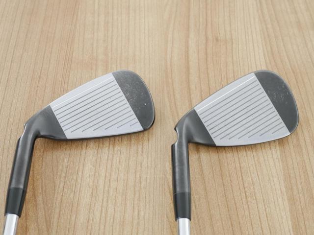 Iron set : Ping : ชุดเหล็ก Ping G710 (ปี 2021 Japan Spec. ใบใหญ่ ง่ายที่สุด ไกลที่สุดของ Ping) มีเหล็ก 6-Pw,Aw,Sw (7 ชิ้น)  ก้านเหล็ก NS Pro 950 NEO Flex R