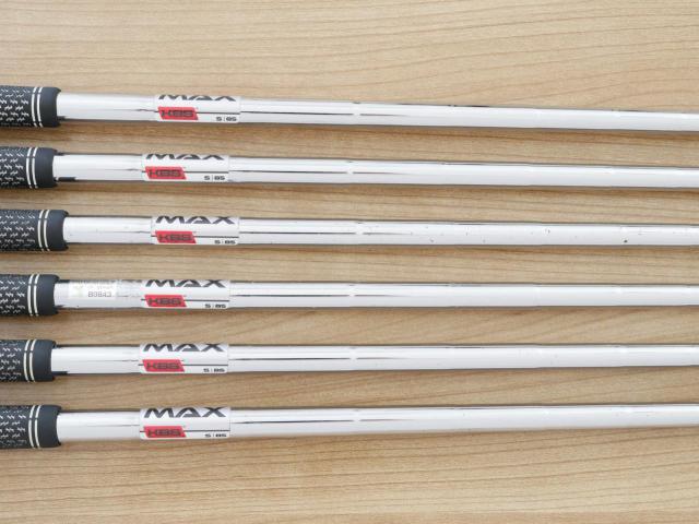 Iron set : Taylormade : ชุดเหล็ก Taylormade SIM MAX (ออกปี 2020 Japan Spec.) มีเหล็ก 5-Pw (6 ชิ้น) ก้านเหล็ก KBS Max 85 Flex S