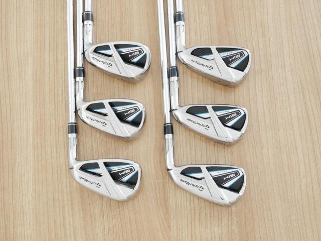 Iron set : Taylormade : ชุดเหล็ก Taylormade SIM MAX (ออกปี 2020 Japan Spec.) มีเหล็ก 5-Pw (6 ชิ้น) ก้านเหล็ก KBS Max 85 Flex S
