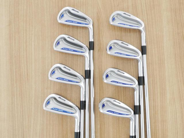 Iron set : Mizuno : ชุดเหล็ก Mizuno MX-200 (ใบใหญ่ ตีง่าย) มีเหล็ก 4-Pw,Aw (8 ชิ้น) ก้านเหล็ก NS Pro 950 FLex S