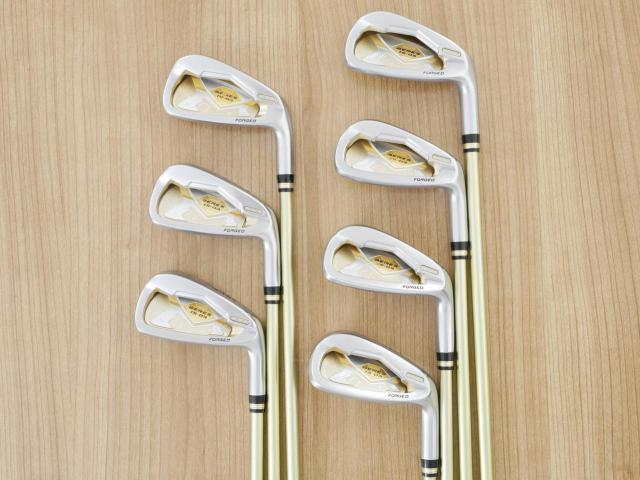 Iron set : Honma : ชุดเหล็ก Honma Beres IS-03 (ปี 2015 หน้าเด้ง Forged) มีเหล็ก 5-11 (7 ชิ้น เทียบเท่า 5-Pw) ก้าน ARMRQ 8 (49) FLex R (2 ดาว)