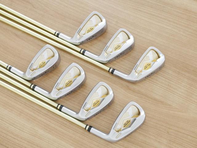 Iron set : Honma : ชุดเหล็ก Honma Beres IS-03 (ปี 2015 หน้าเด้ง Forged) มีเหล็ก 5-11 (7 ชิ้น เทียบเท่า 5-Pw) ก้าน ARMRQ 8 (49) FLex R (2 ดาว)