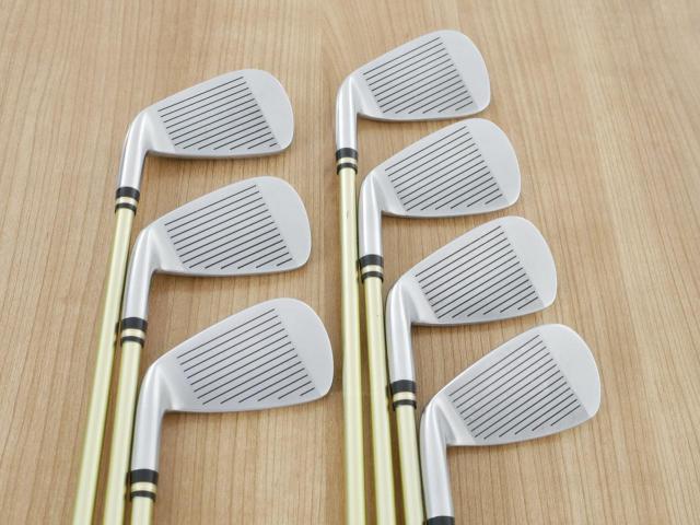 Iron set : Honma : ชุดเหล็ก Honma Beres IS-03 (ปี 2015 หน้าเด้ง Forged) มีเหล็ก 5-11 (7 ชิ้น เทียบเท่า 5-Pw) ก้าน ARMRQ 8 (49) FLex R (2 ดาว)