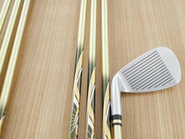 Iron set : Honma : ชุดเหล็ก Honma Beres IS-03 (ปี 2015 หน้าเด้ง Forged) มีเหล็ก 5-11 (7 ชิ้น เทียบเท่า 5-Pw) ก้าน ARMRQ 8 (49) FLex R (2 ดาว)