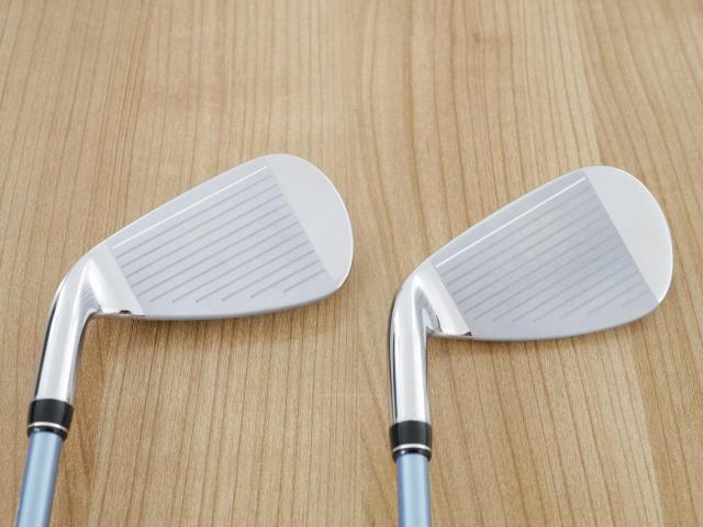 Lady club : All : Bridgestone JGR Hybrid Forged Iron มีเหล็ก 7-Pw,Sw (5 ชิ้น เหล็ก 7 ตีไกลเกินเหล็ก 6 รุ่นอื่น) ก้านกราไฟต์ Fujikura Air Speeder Flex L