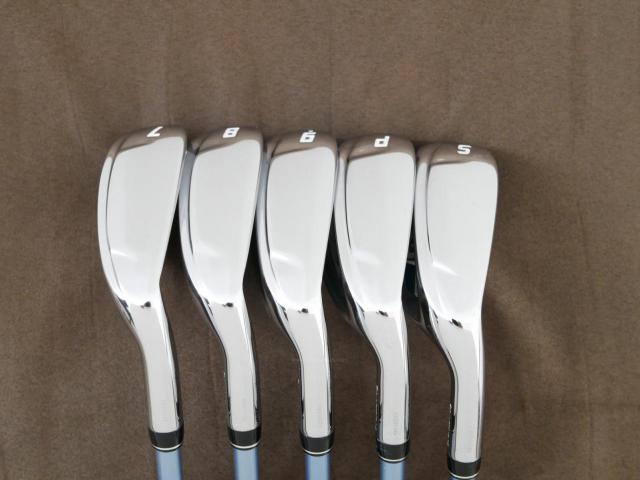 Lady club : All : Bridgestone JGR Hybrid Forged Iron มีเหล็ก 7-Pw,Sw (5 ชิ้น เหล็ก 7 ตีไกลเกินเหล็ก 6 รุ่นอื่น) ก้านกราไฟต์ Fujikura Air Speeder Flex L