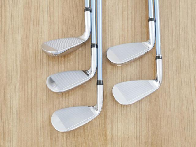 Lady club : All : Bridgestone JGR Hybrid Forged Iron มีเหล็ก 7-Pw,Sw (5 ชิ้น เหล็ก 7 ตีไกลเกินเหล็ก 6 รุ่นอื่น) ก้านกราไฟต์ Fujikura Air Speeder Flex L