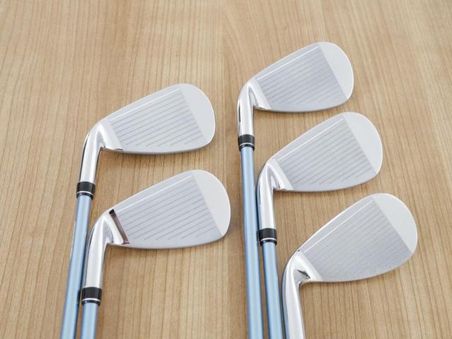 Lady club : All : Bridgestone JGR Hybrid Forged Iron มีเหล็ก 7-Pw,Sw (5 ชิ้น เหล็ก 7 ตีไกลเกินเหล็ก 6 รุ่นอื่น) ก้านกราไฟต์ Fujikura Air Speeder Flex L