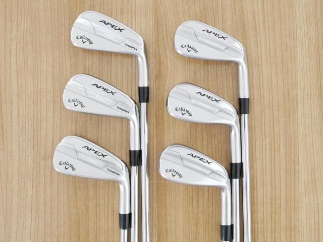 Iron set : Callaway : ชุดเหล็ก Callaway APEX Pro Forged (ออกปี 2022) มีเหล็ก 5-Pw (6 ชิ้น) ก้านเหล็ก NS Pro Modus 105 Flex S