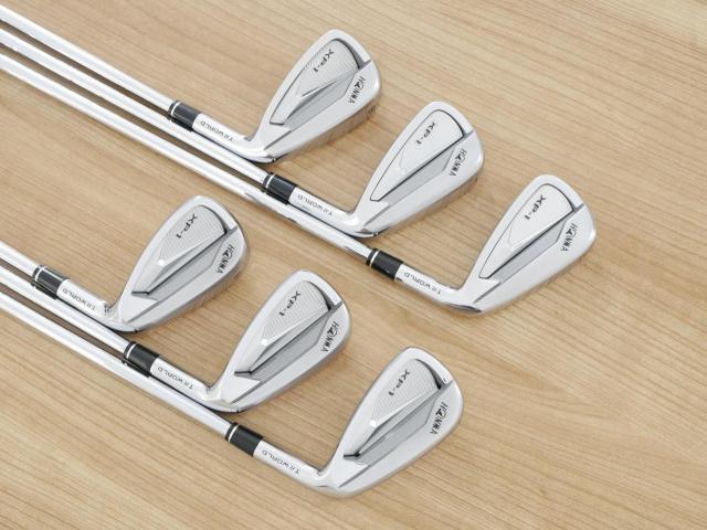 Iron set : Honma : ชุดเหล็ก Honma Tour World XP-1 (รุ่นปี 2020 ใบใหญ่ ตีง่าย ไกล) มีเหล็ก 6-11 (6 ชิ้น) ก้านเหล็ก NS Pro Zelos Flex S