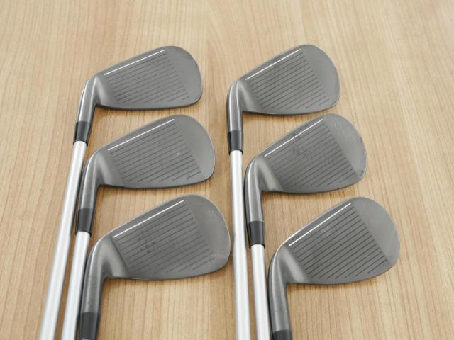 Iron set : Epon : ชุดเหล็ก EPON EF-02I Forged (ออกปี 2022 ใบใหญ่ ตีง่าย ไกล) มีเหล็ก 6-Pw,Aw (6 ชิ้น) ก้านกราไฟต์ Fujikura MCI 60 Flex R