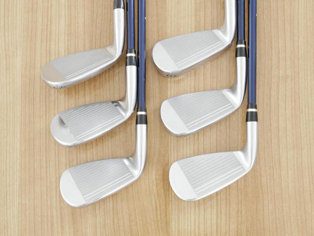 Iron set : Yamaha : ชุดเหล็ก Yamaha Inpres UD+2 (ออกปี 2019 ตีไกลที่สุด ไกลกว่าเหล็กทั่วไป 2 เบอร์ หน้าเด้ง COR 0.822) มีเหล็ก 7-Pw,Aw,As (6 ชิ้น) ก้านกราไฟต์ Flex R