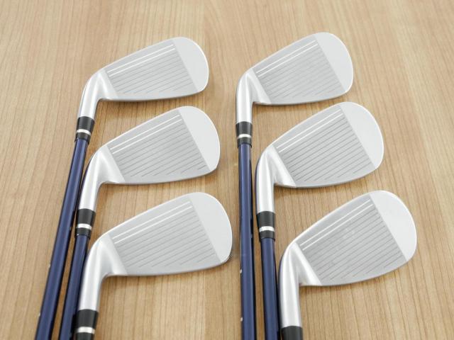 Iron set : Yamaha : ชุดเหล็ก Yamaha Inpres UD+2 (ออกปี 2019 ตีไกลที่สุด ไกลกว่าเหล็กทั่วไป 2 เบอร์ หน้าเด้ง COR 0.822) มีเหล็ก 7-Pw,Aw,As (6 ชิ้น) ก้านกราไฟต์ Flex R
