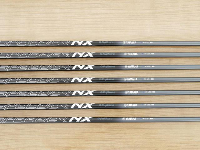 Iron set : Yamaha : ชุดเหล็ก Yamaha Inpres DriveStar Type D (รุ่นล่าสุด ปี 2025 ตีไกลที่สุด ไกลกว่าเหล็กทั่วไป 2 เบอร์ หน้าเด้งมากๆ) มีเหล็ก 7-Pw,Aw,As,Sw (7 ชิ้น) ก้านกราไฟต์ Fujikura Speeder NX M-425i Flex SR