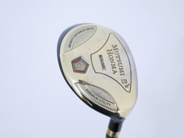 Fairway Wood : Other Brand : ไม้กระเทย Mutsumi Honma MH488U Loft 18 Flex SR