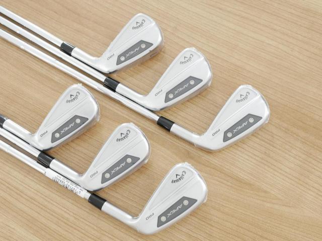 Iron set : Callaway : **ของใหม่ ยังไม่แกะพลาสติก** ชุดเหล็ก Callaway APEX Pro Forged (ออกปี 2024) มีเหล็ก 5-Pw (6 ชิ้น) ก้านเหล็ก Dynamic Gold 115 MID S200